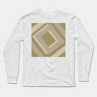 Optical Olive Long Sleeve T-Shirt